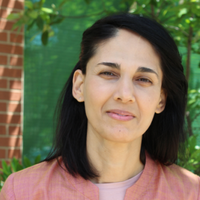 Rubina Dolvane is a female physician
